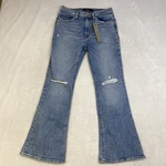 Hudson Barbara Bootcut Jeans Women 27 Light Wash Distressed Nwt Denim. Fixed Price $29.99.