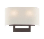 Livex Lighting 42421 Hayworth 9-1/2" Tall Wall Sconce Bronze. Fixed Price $139.96.