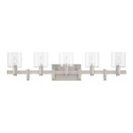 Eurofase Lighting 46813 Decato 5 38"W Vanity - Nickel. Fixed Price $308.00.