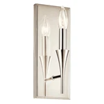 Alvaro Light Wall SCONCE-11.5 Inches Tall And Wide-polished Nickel. Fixed Price $139.99.