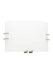 Sea Gull 49170EG-962 Two Light Wall Sconce, 19 Total Watts, Brushed Nickel. Fixed Price $53.97.