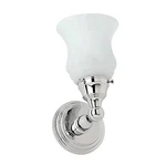Ginger 1182-1 Light With Satin Etched Glass. Fixed Price $143.00.