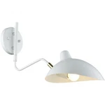 Matteo Lighting W57901WH Open Box Droid Wall Sconce White/brushed Gold. Fixed Price $74.00.