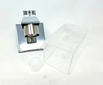 Justice Design Group Ardent 1-LIGHT 8-1/2"T Wall Sconce W/square Seeded Glass. Fixed Price $77.97.