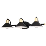 Vaxcel Lighting W0285 Akron 3 28"W Bathroom Vanity - Matte Black /. Fixed Price $199.99.
