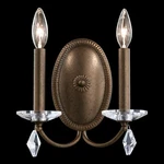 Swarovski/schonbek MD1002N-76S Modique Light Strass Crystal Wall Sconce Bronze. Fixed Price $499.99.