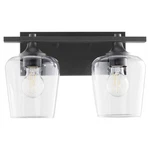 Quorum International 558-2 Veno Light 15"W Vanity Black. Fixed Price $152.00.