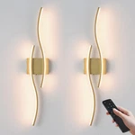 Kartoosh Battery Operated Wall Sconces Set Of Two Remote Control DIMMABLE/3. Fixed Price $179.30.