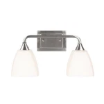 Craftmade Lawton 17.88-IN 2-LIGHT Brushed Polished Nickel Modern/contemporary. Fixed Price $28.80.