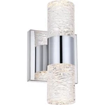 Elegant Lighting 5200W5C Vega Led 4.53 Inch Chrome Wall Sconce. Fixed Price $170.00.