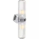 Kohler Occasion 2-LIGHT Polished Chrome Wall Sconce 31777-SC02-CPL, New Open Box. Fixed Price $292.56.