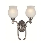 Z-lite Hollywood Collection Antique Pewter Finish 2 Light Wall Sconce $165. Fixed Price $47.99.