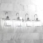 Rrtyo Avenlur 29.5 In. 4-LIGHT Chrome Crystal Dimmable Bathroom Vanity. Fixed Price $74.95.