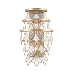 Varaluz Fleur Light Sconce, French Gold/white Capiz - 386W02FG. Fixed Price $499.00.