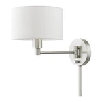 Livex Lighting 40080 Allison 10" Tall Commercial Wall Sconce - Nickel. Fixed Price $197.96.