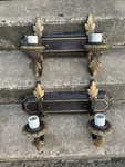 Progress Lighting Palmero Two-light Bathroom Fixture With Wrought Iron Styling. Fixed Price $39.99.