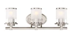 Designers Fountain 6693 Essence Light 23"W Bathroom Vanity - Satin Platinum. Fixed Price $148.00.