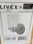 Livex Lighting 1541-05 Manhattan 1-LIGHT Chrome New Bath. Fixed Price $59.46.