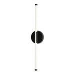 Afx Lighting Rusnak 24" Led Wall Sconce, Black/white - RSKS0524L30D1BK. Fixed Price $184.00.