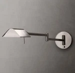 Rh Restoration Hardware Metier Task Sconce - Vintage Brass New. Fixed Price $175.00.