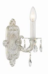 Crystorama Lighting Group 5021-CL-S Paris Market 10" Tall Wall Off White. Fixed Price $293.82.