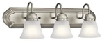 Kichler 5337S Nickel 3-LIGHT 24"W Bathroom Vanity. Fixed Price $77.97.