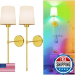 10000MAH Battery Operated Wall Sconces Set Of Two, Wireless 2. Fixed Price $78.15.