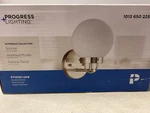 Progress Lighting P710151-009 Silverdale 1-LIGHT Brushed Nickel Wall Sconce. Fixed Price $45.53.