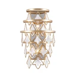 Varaluz 386W02 Fleur Light 16" Tall Wall Sconce - Gold. Fixed Price $499.00.