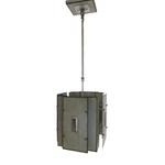 Kalco 2626SV Pendant With Black Iridescent Shell Glass, Aged Silver Finish $747. Fixed Price $299.99.