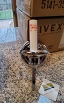 Two Livex Lighting Cranford Wall Sconce Polished Chrome- 5141-35 Candle New. Fixed Price $89.95.