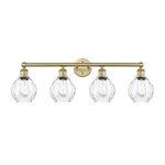 Innovations Lighting 616-4W-11-33 Waverly Vanity Brass. Fixed Price $565.40.