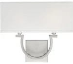 Savoy House 9-998-2-SN Rhodes Wall Sconce, 2-LIGHT 120 Total Watts, Satin Nickel. Fixed Price $132.28.