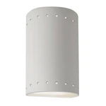 Justice Ambiance 1LT 6" Outdoor Sconce, Open Top/bottom, Bisque CER-0995W-BIS. Fixed Price $156.96.