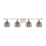 Innovations Lighting 516-4W-9-36 Rochester Vanity White Polished. Fixed Price $559.68.