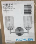 Kichler 45885NI Winslow 2 Light 13" Wide Bathroom Vanity Brushed Nickel. Fixed Price $69.22.