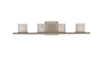 Kalco 306434 Naples Light 27"W Bathroom Vanity - Nickel. Fixed Price $718.00.