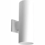Progress Lighting White 14"T 2-LIGHT Led Wall Sconce W/metal Cylinder Shade. Fixed Price $56.97.