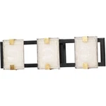 Maxim Lighting 39532CYBKGL Radiant Bathroom Vanity Black/gold Leaf. Fixed Price $358.00.