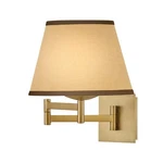Hinkley Lighting Sonia 1LT 23" Task Sconce, Brass/beige Fabric - 47510LCB. Fixed Price $329.00.