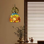 110V Wall Sconce Lamp Tiffany Vintage Stained Glass Light Indoor E26. Fixed Price $44.96.