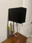 Robert Abbey Wall Sconce Moderncrystal Accents 2519B, New Open Box. Fixed Price $75.00.