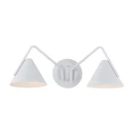 Justice Design Evolv Zag 2LT Led Wall Sconce, White NSH-4242-WHTE. Fixed Price $330.00.