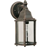 Maxim Builder Cast 1-LIGHT Outdoor Wall Lantern Rust Patina 1026RP. Fixed Price $44.00.