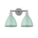 Innovations Lighting 616-2W-12-17 Plymouth Dome Vanity Polished. Fixed Price $272.80.