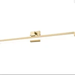 Z-lite Liam 40" Wide Led Industrial Vanity Light Bath Bar Modern Gold. Fixed Price $249.99.