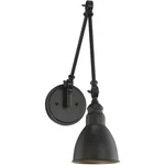 Savoy House Lighting 9-960-1-89 Dakota Swing Arm Or Wall Lamp Matte Black. Fixed Price $201.60.