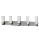 Delta Light Satin Nickel With Frosted White Glass Vanity Led Bath Wall $354. Fixed Price $115.19.