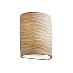 Justice Design Limoges 1-LT Ada Small Sconce, WAVES/E26 Cfl POR-8857-WAVE. Fixed Price $124.99.