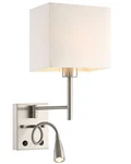 Homefocus - Bedside With Led Reading Lamp,wall Light,wall Lamp,wal.... Fixed Price $78.92.